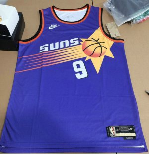 NBA 9 Majerle Phoenix Suns 22-23 classic edition Maillot Violet